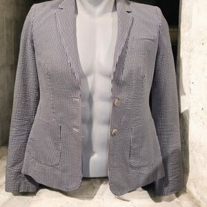 Banana Republic Elegant Cream Blazer